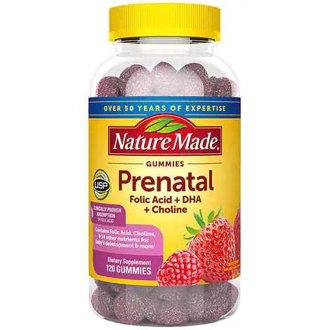 Gomitas prenatales Nature Made, 120 Gomitas