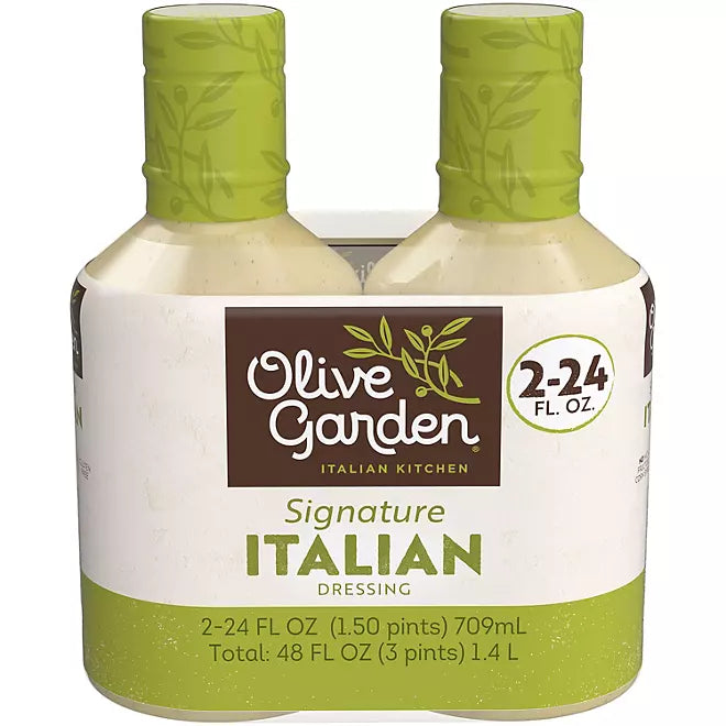 Aderezo Italiano Olive Garden 24 Oz Paquete De 2 Importado