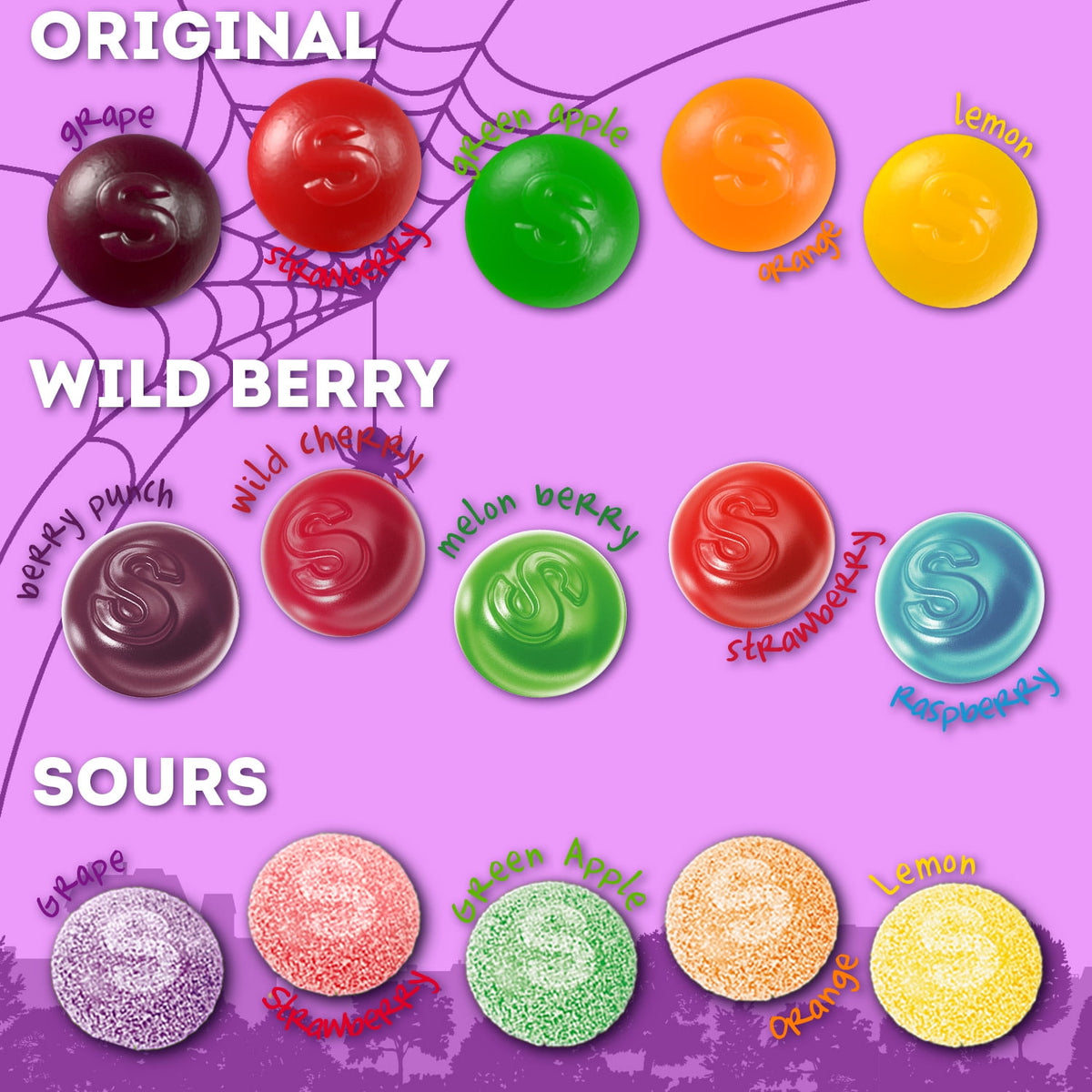 Gomitas Skittles mix
