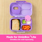 OmieBox® Lite Dip Containers Rosa/Magenta