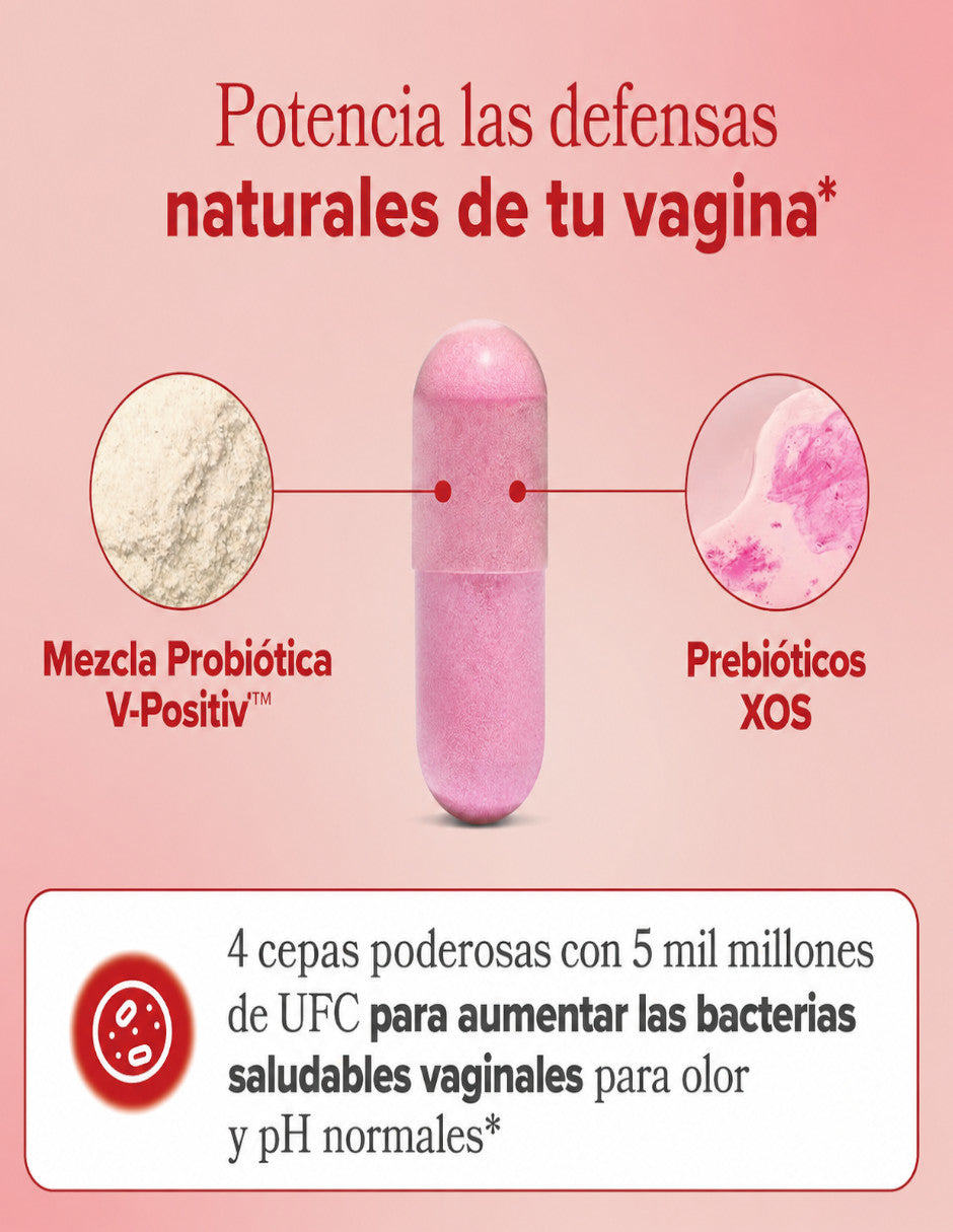 URO Probióticos vaginales para mujeres