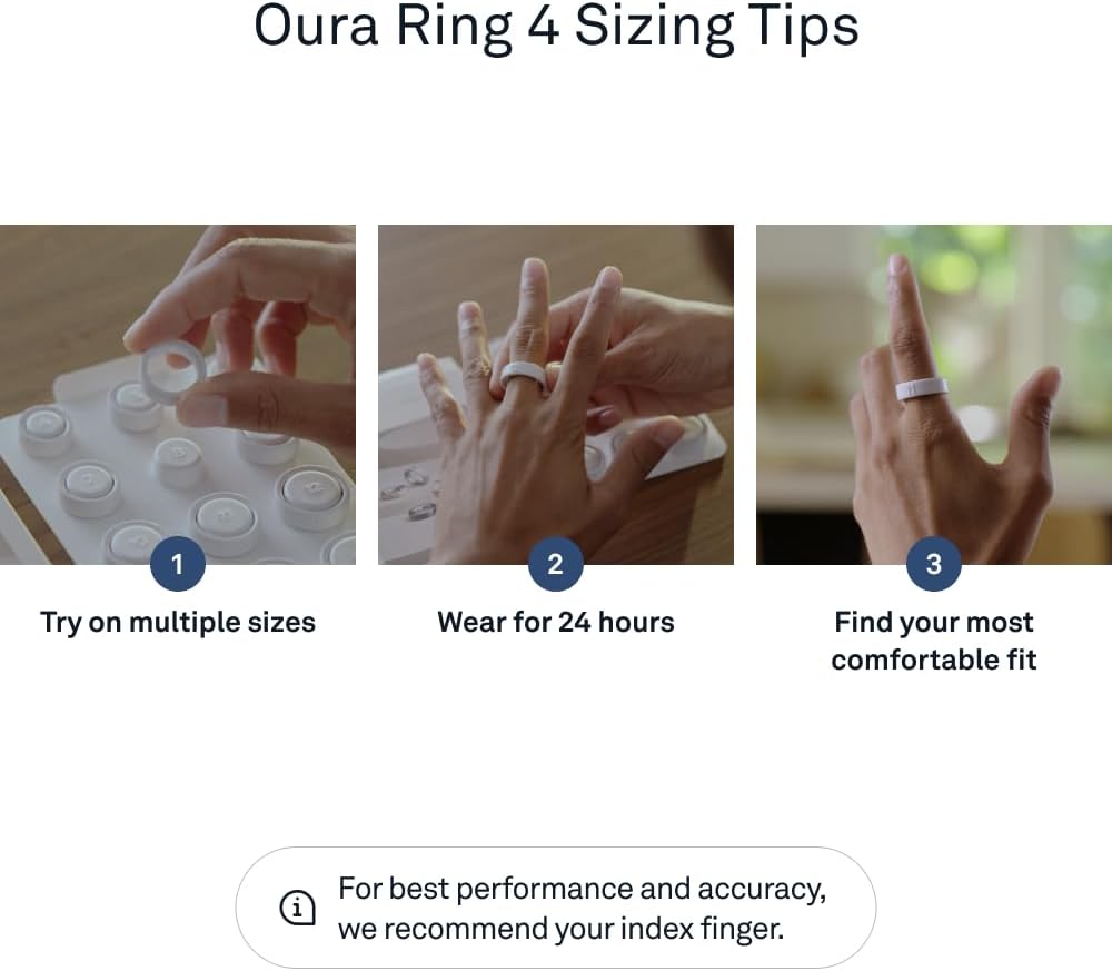 Ōura Ring 4 Kit de tallas (se toma a cuenta en la compra del anillo)