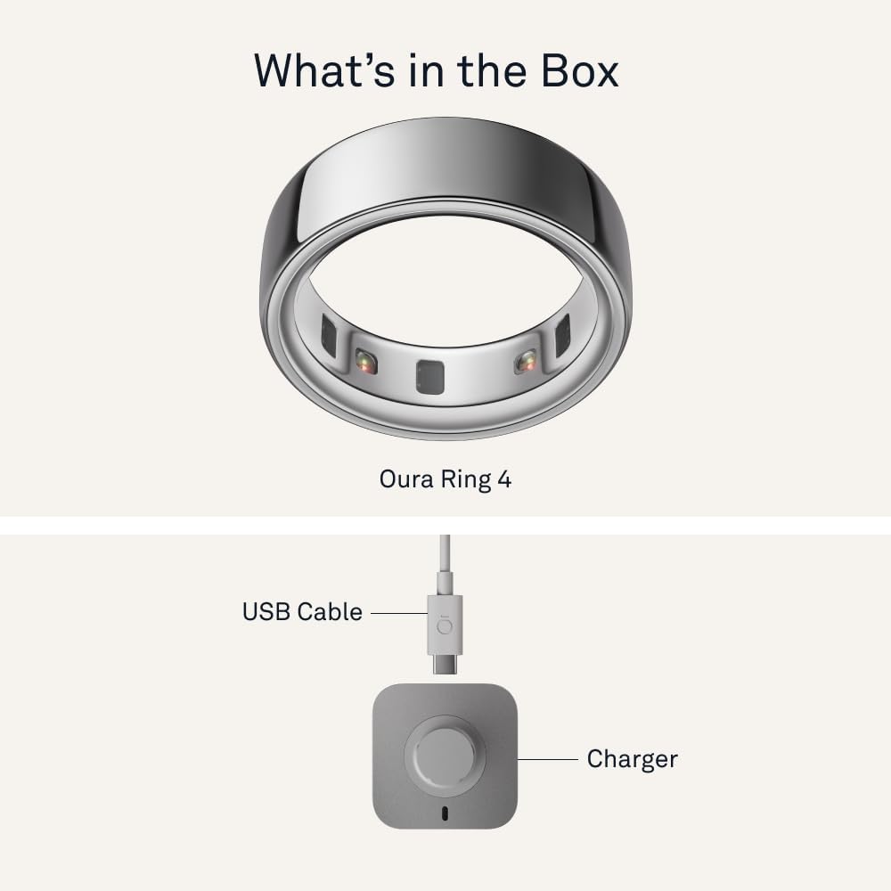 Oura - Ring 4 Plateado