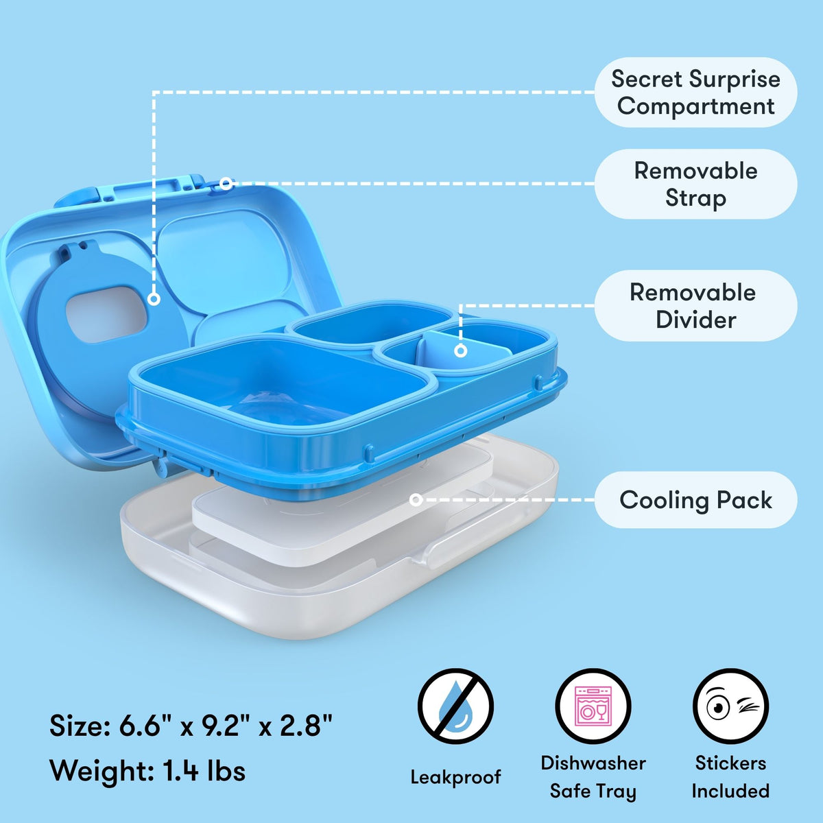 Preventa OmieBox Lite Surf Blue