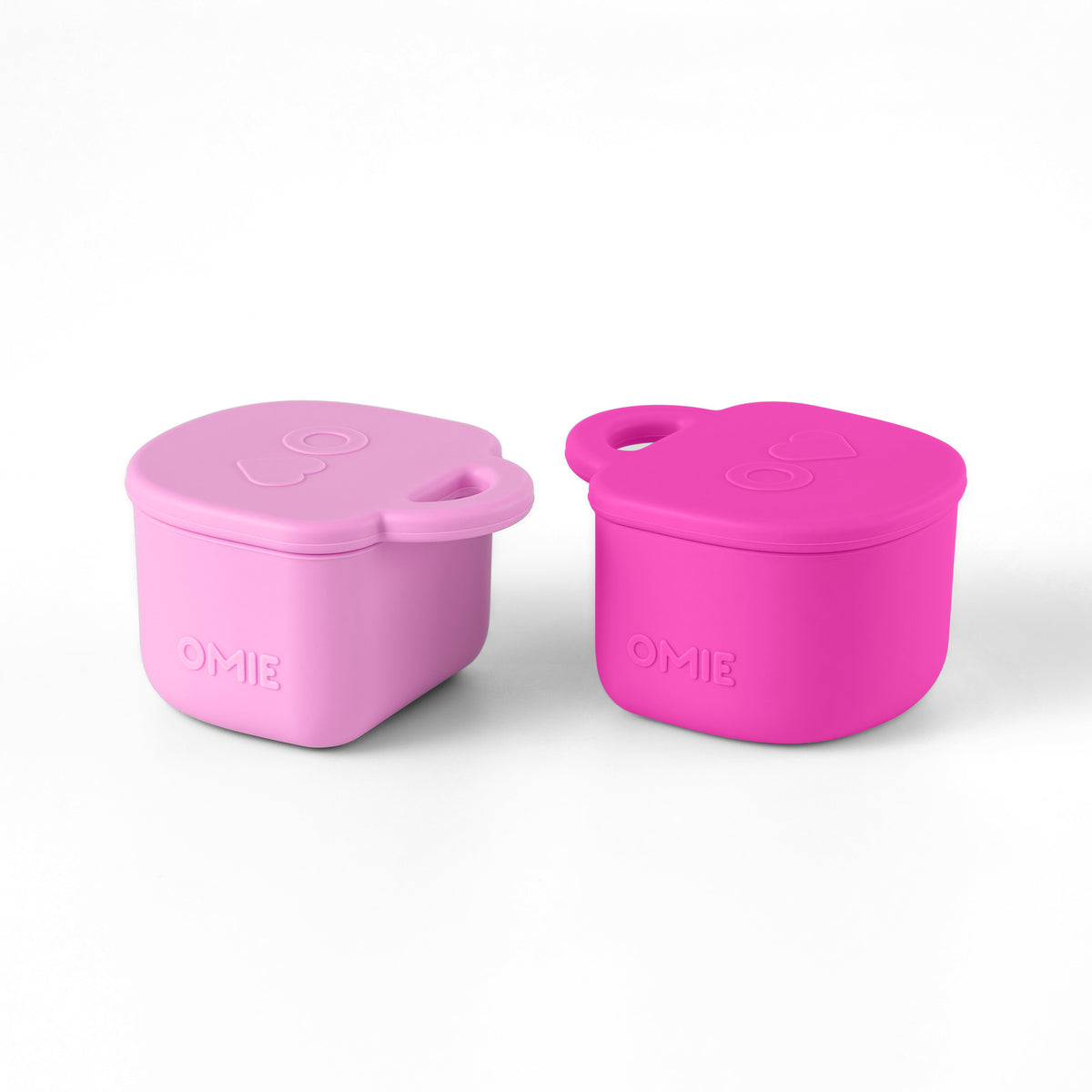 OmieBox® Lite Dip Containers Rosa/Magenta