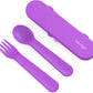 Bentgo Kids Utensils Set Púrpura