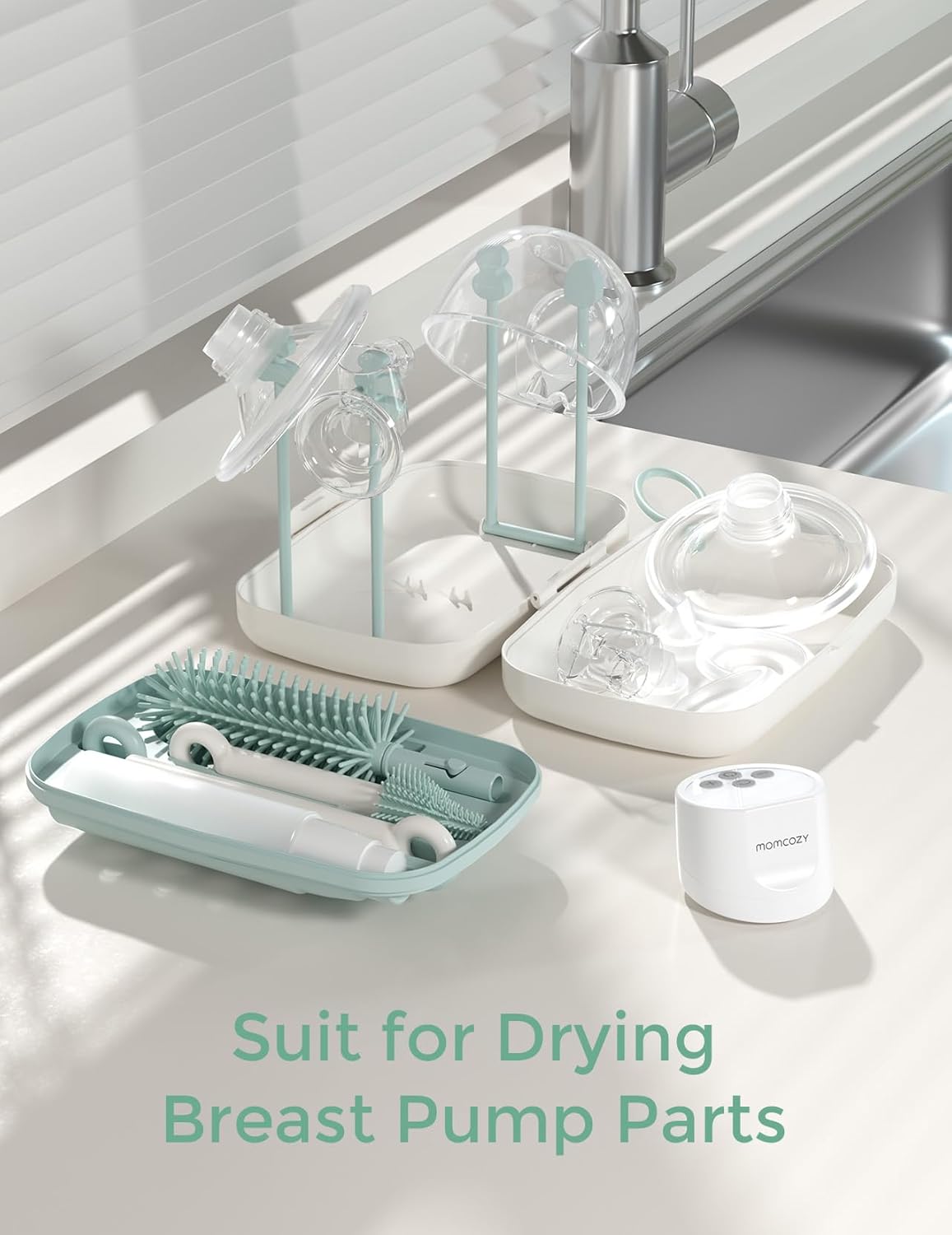 Juego de cepillos para biberones, kit limpiador de biberones