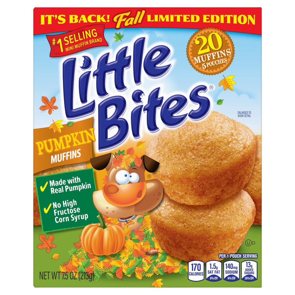 Little bites muffins pumpkin