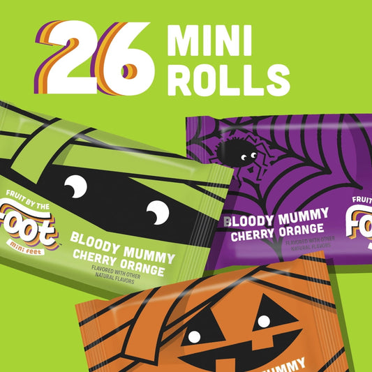 Mini Pies, Snacks con Sabor a Fruta, Halloween, 26 Mini Rollos, 11.7 oz