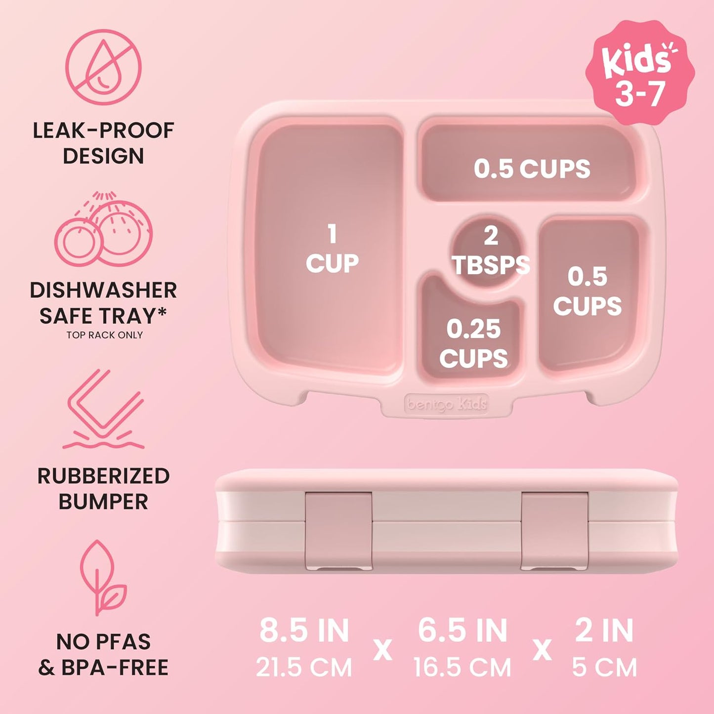 Bentgo Kids Prints Lunch Box Ballet y lazos