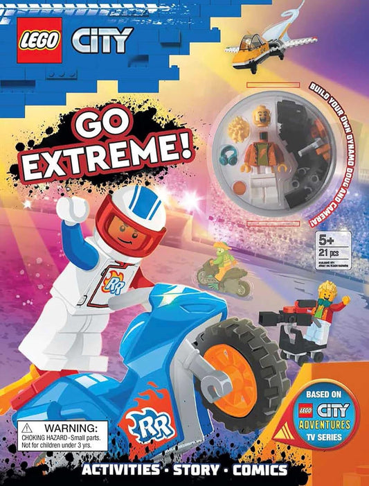 LEGO City: ¡Vaya al extremo! (Libro de actividades con minifigura)