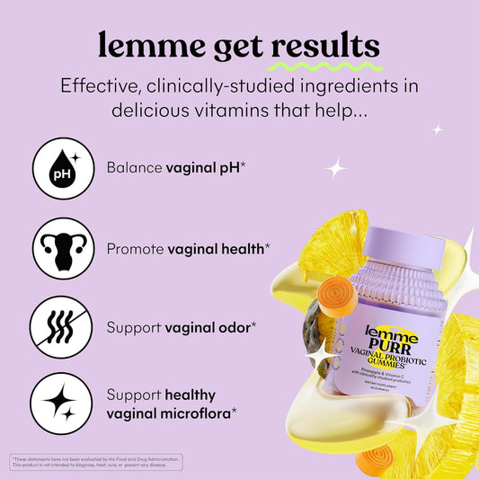 Lemme Purr, probióticos vaginales
