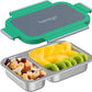 Bentgo snack  de acero inoxidable Hoja gris