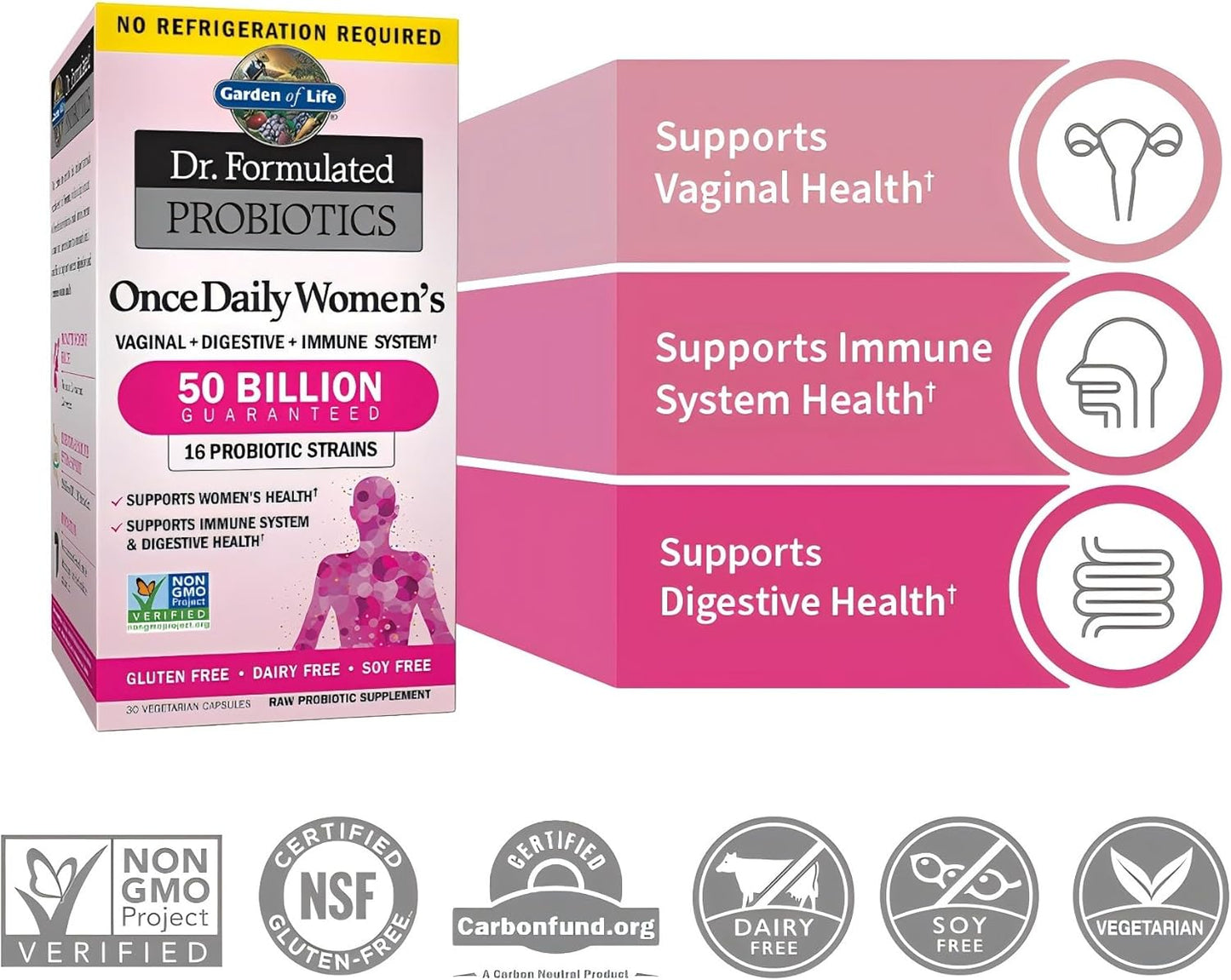 Dr formulated probióticos  para mujer