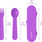 Bentgo Kids Utensils Set Púrpura