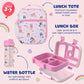 Preventa Set de tres piezas para la hora del almuerzo Bentgo + BLUEY Modelo Hearts & Crafts