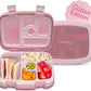 Bentgo Kids Prints Lunch Box Glitter Edition - Rosa pétalo
