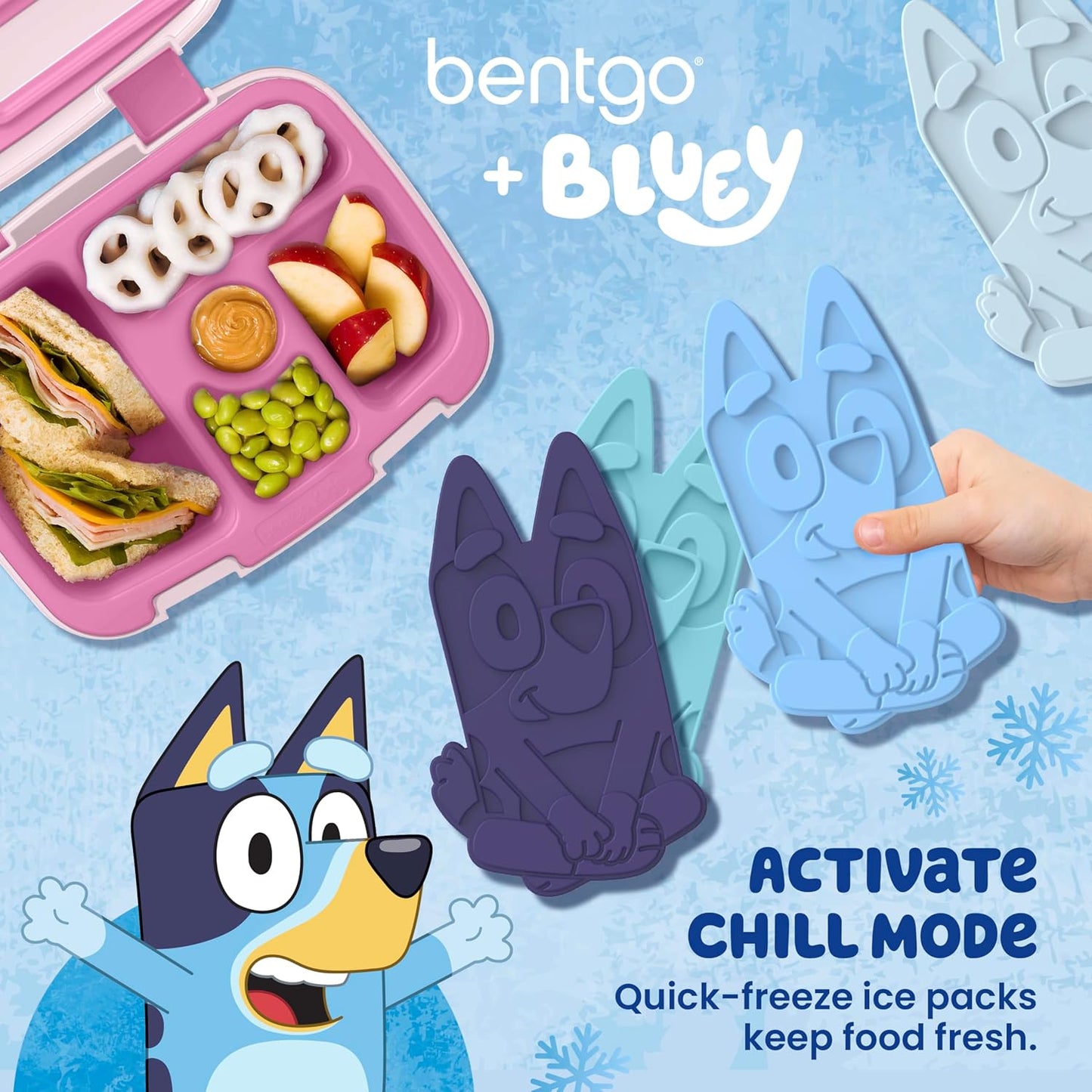 Bentgo + BLUEY Reusable Ice Packs