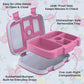Bentgo Kids Prints Lunch Box Flores florecientes.
