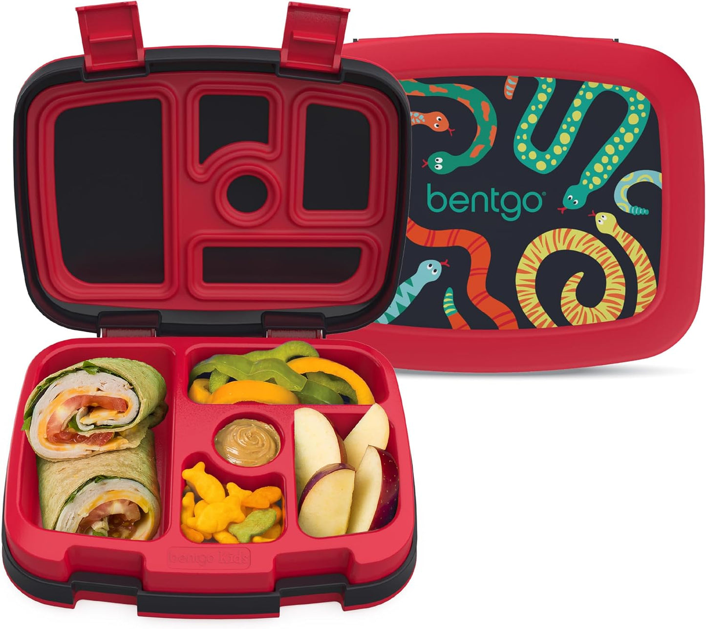 Bentgo Kids Prints Lunch Box serpientes