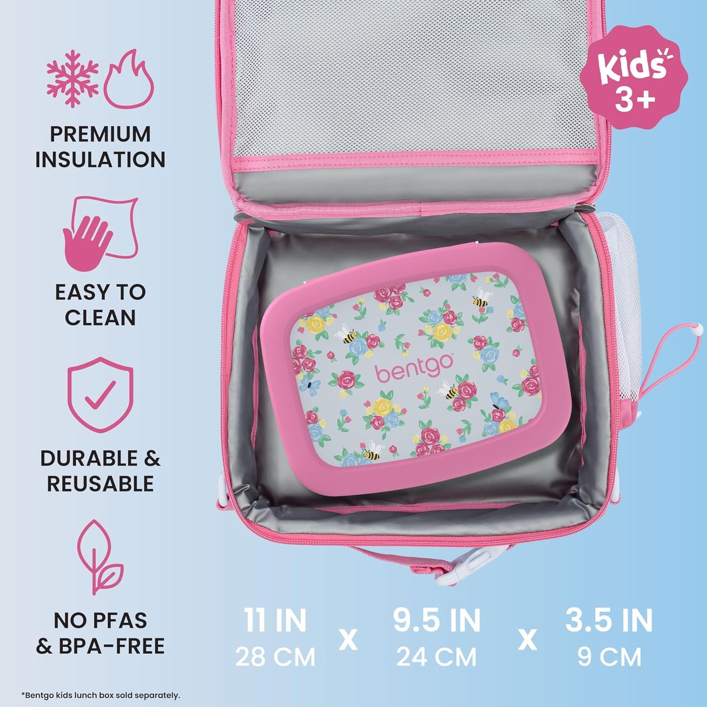 Lunch Bag Flores florecientes