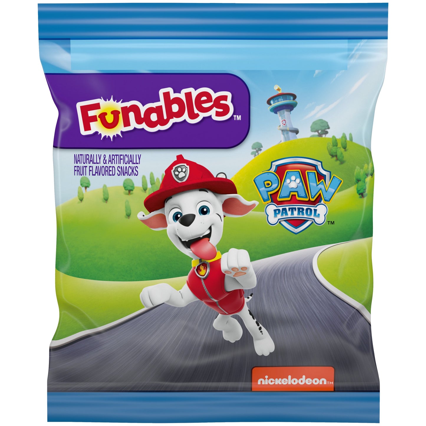 Funables Paw Patrol The Movie Fruit Flavored Snacks, 0.8 oz, 10 unidades