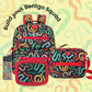 Bentgo Kids Prints Lunch Box serpientes