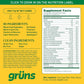 Gruns Gomitas multivitamínicas Super Greens para adultos