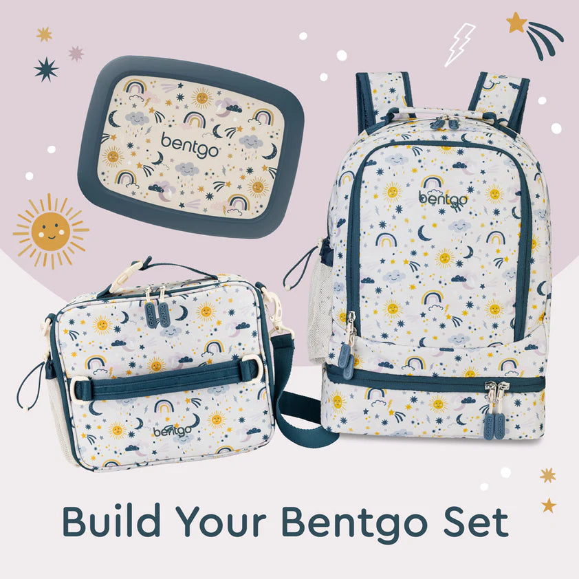 Bentgo Kids 2-in-1 Backpack & Lunch Friendly Skies