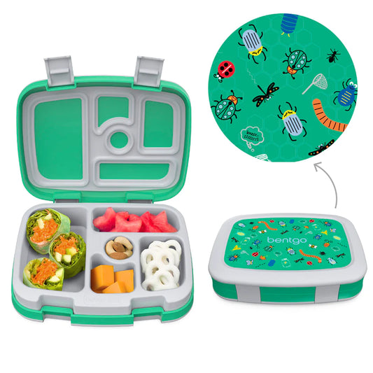 Bentgo Kids Prints Lunch Box Bug Buddies