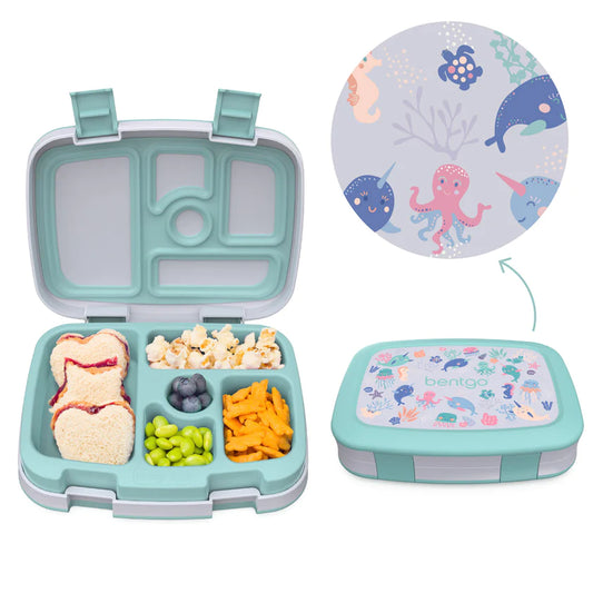 Bentgo Kids Prints Lunch Box Sea Life