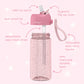 Bentgo Kids Water Bottle Petal Pink Glitter