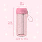 Bentgo Kids Water Bottle Petal Pink Glitter