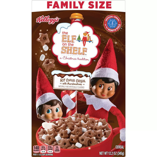 Kellogg's Elf On The Shelf Hot Cocoa Cereal - 12.2oz