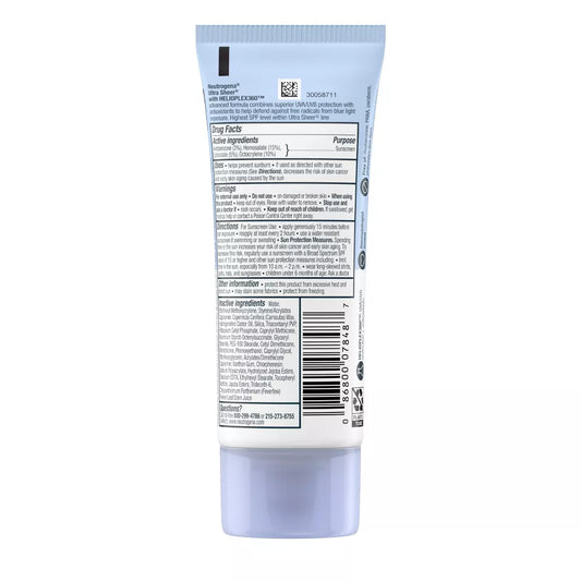 Loción corporal protectora solar Ultra Sheer Dry-Touch - Ligera - FPS 100+