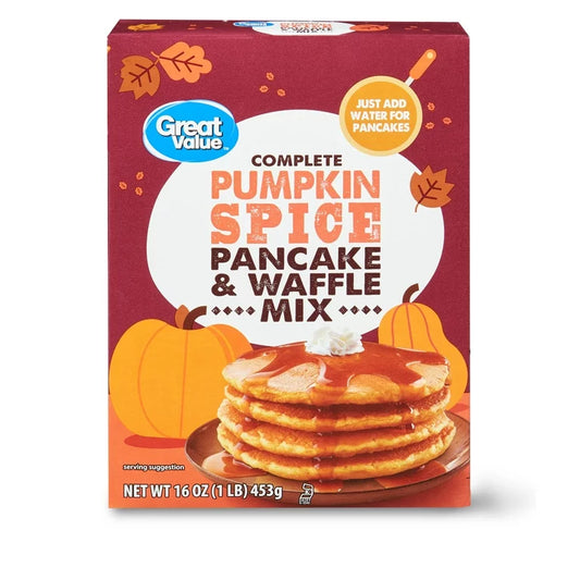 Pumpkin Spice Pancake & Waffle Mix, 16 oz Box