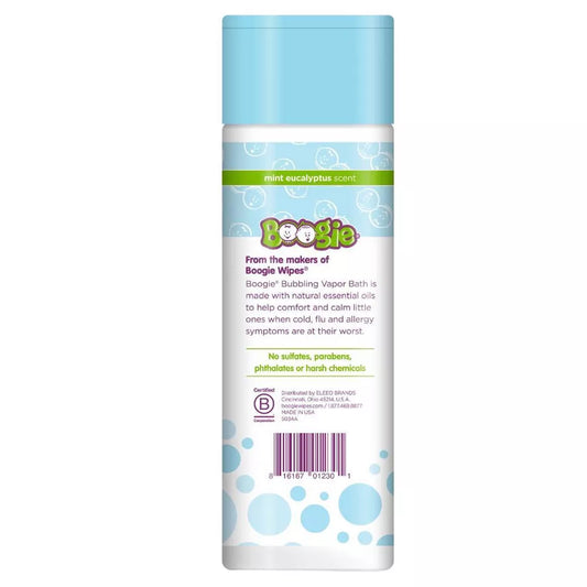 Boogie Vapor Soothing Minty Eucalyptus Bubble Bath - 10 fl oz