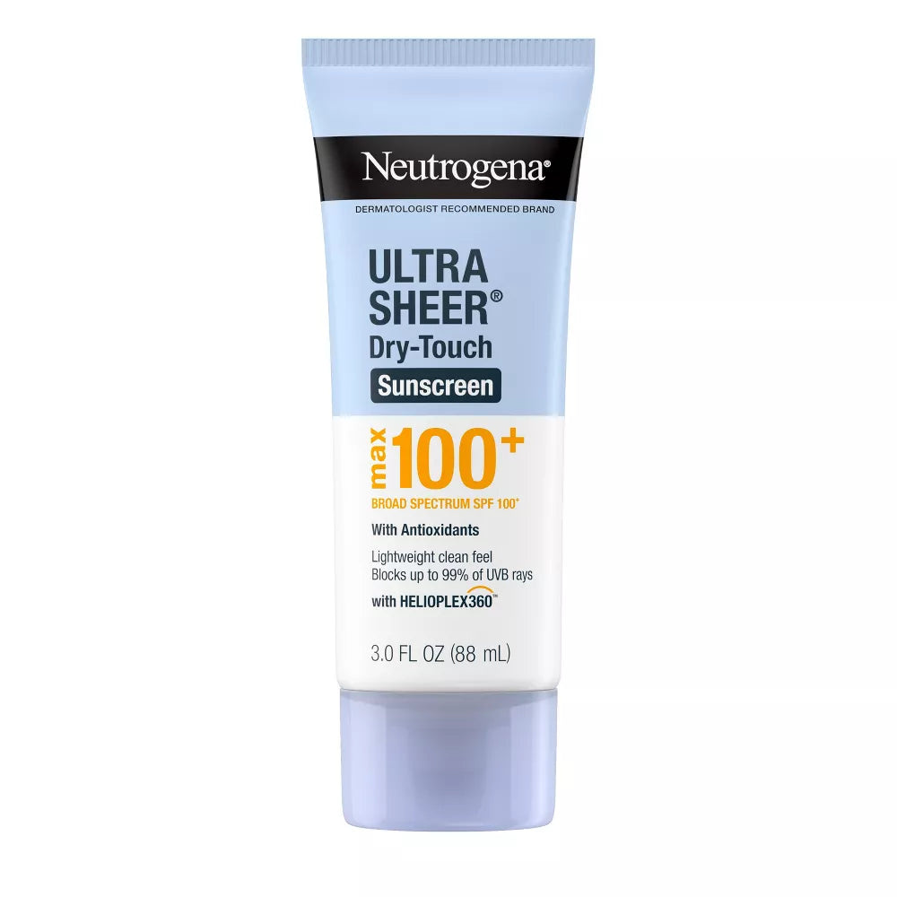 Loción corporal protectora solar Ultra Sheer Dry-Touch - Ligera - FPS 100+