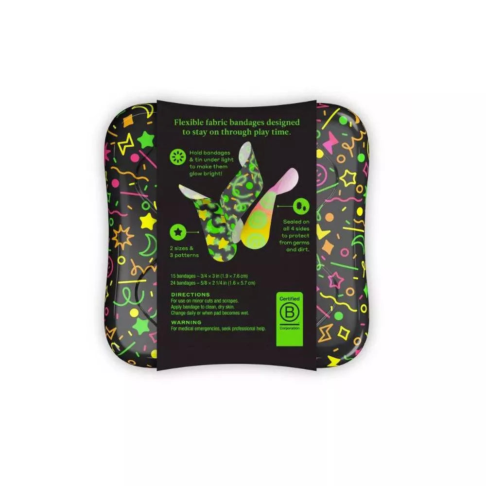 Welly Glow-in-the-Dark Bandages - 39ct