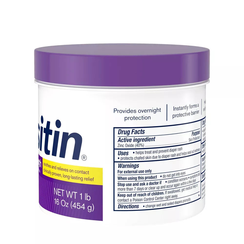 Desitin Maximum Strength Diaper Rash Cream with Zinc Oxide - 16oz