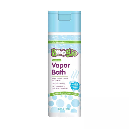 Boogie Vapor Soothing Minty Eucalyptus Bubble Bath - 10 fl oz