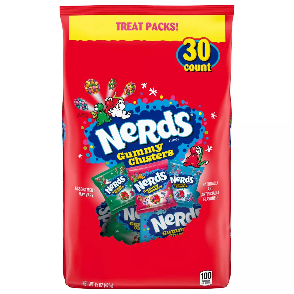 Nerds Gummy Clusters Variety Mix - 15oz/30ct