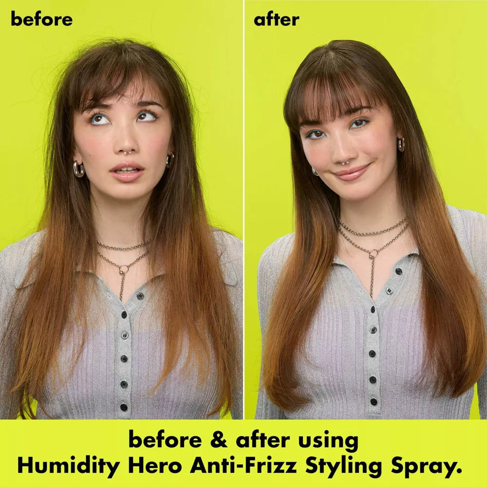 Spray de peinado antiencrespamiento elf Hair Humidity Hero - 198 ml