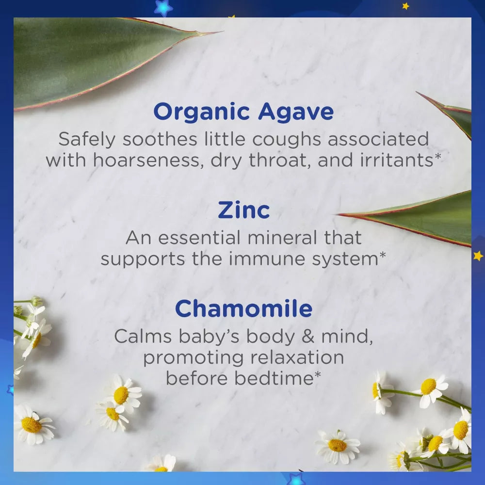 Jarabe para la tos y el sistema inmunitario para bebés