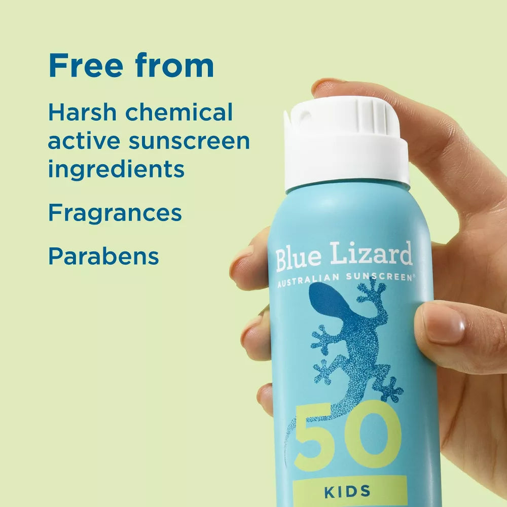 Blue lizard kids , protector solar en aerosol