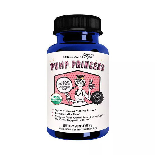 Legendairy Milk Pump Princess Vegan Lactation Supplement - 60ct