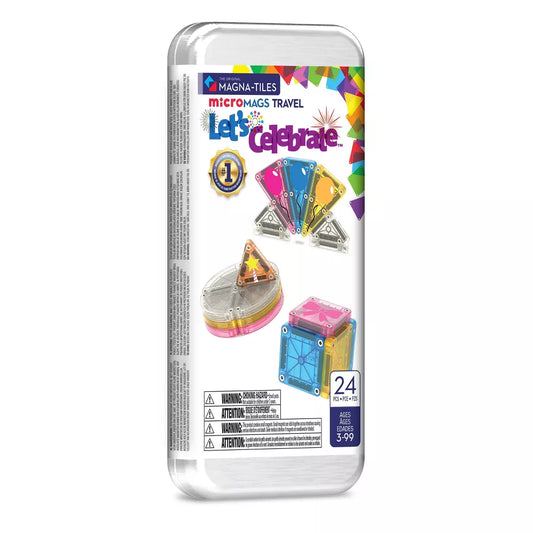 Set de viaje MAGNA-TILES MicroMAGS - Celebraciones