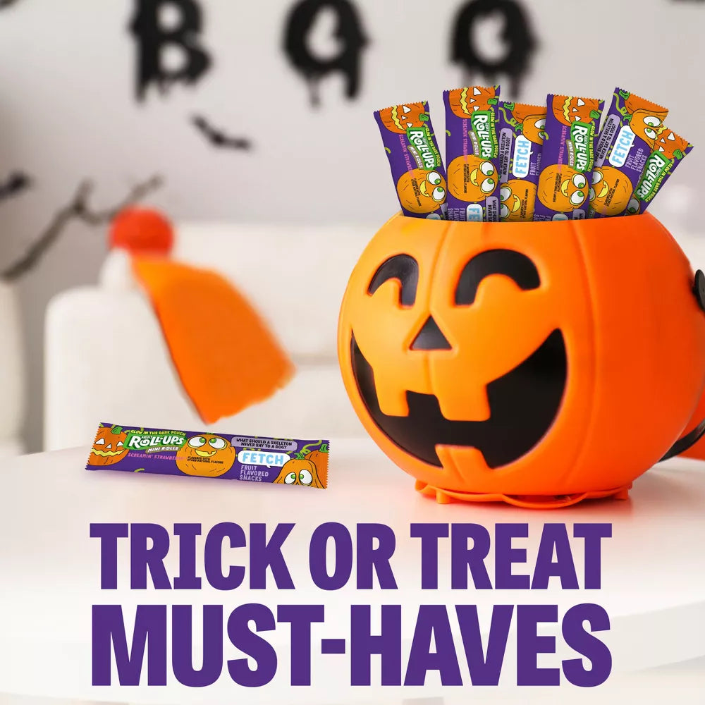 Rollitos de fruta para Halloween - 36 unidades
