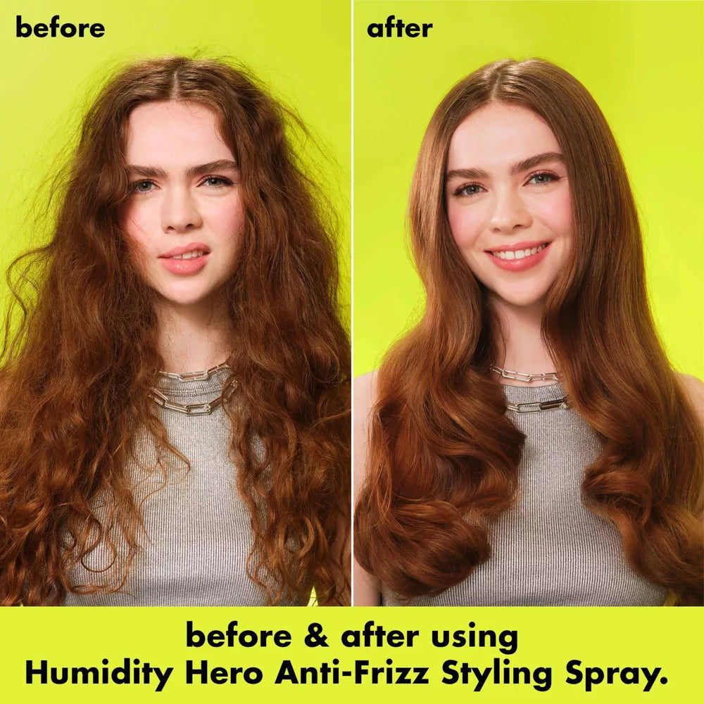 Spray de peinado antiencrespamiento elf Hair Humidity Hero - 198 ml