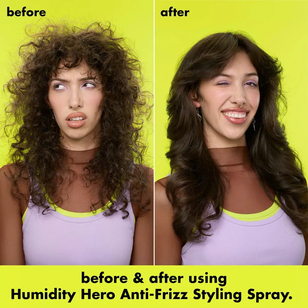 Spray de peinado antiencrespamiento elf Hair Humidity Hero - 198 ml